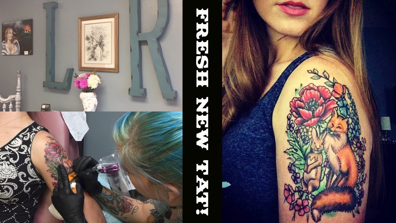 I FINALLY DID IT! | SHOULDER TATTOO
