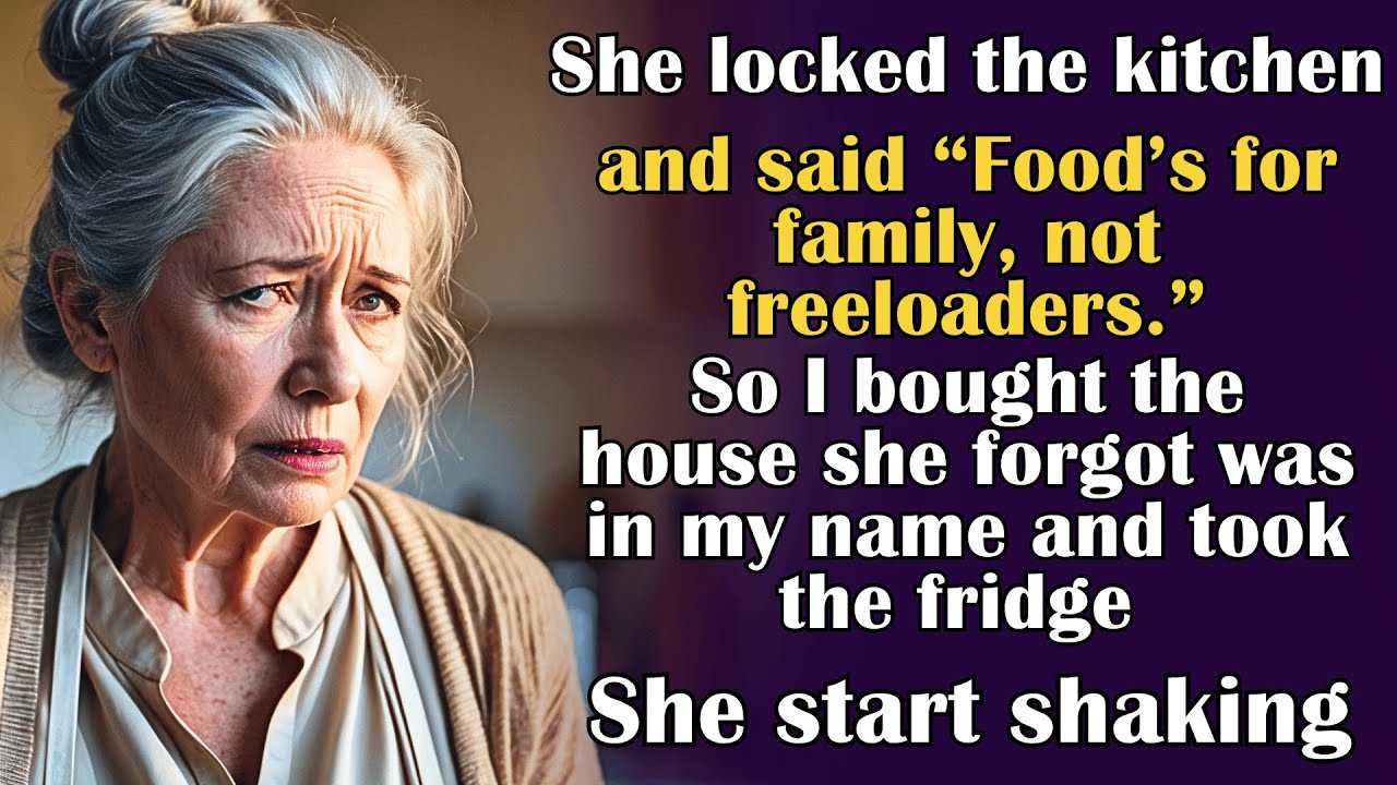My Daughter Locked the Kitchen and Said, ‘Go Fast Tonight’ — So I Bought the House, the Locks, and H