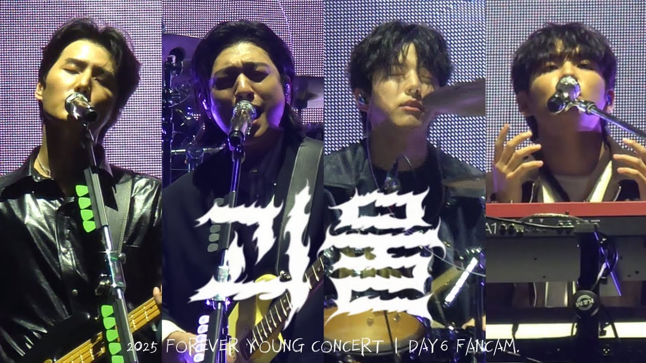 [데이식스 4분할] 괴물 DAY6 | 2025 FOREVER YOUNG CONCERT 전국투어 데이식스 성진 영케이 원필 도운 FANCAM.