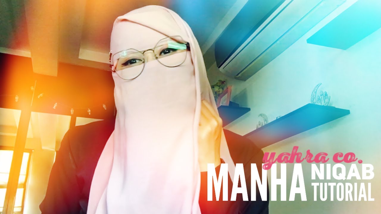 How to style your Double Layer Full Niqab with Hijab?