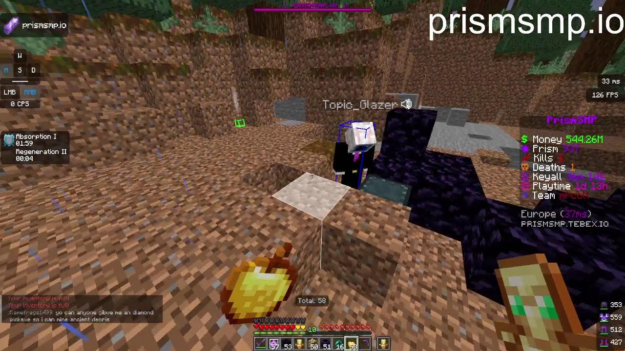 prism smp live #baltop 6. 5m per