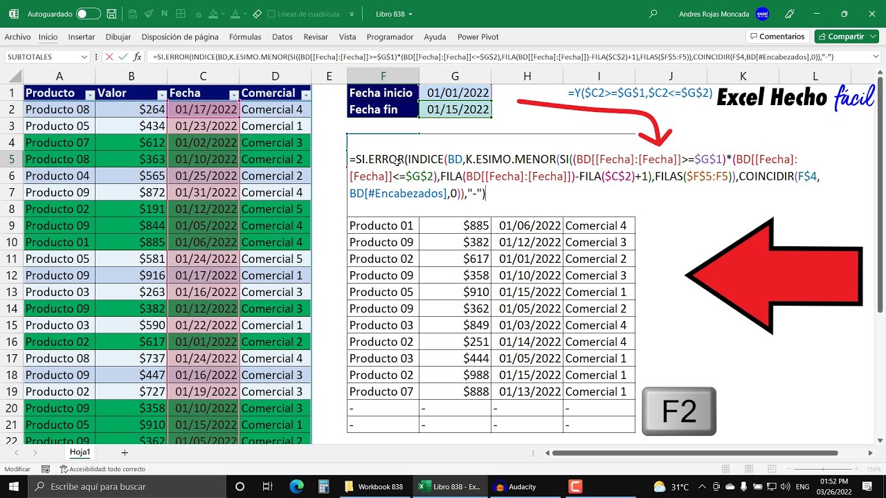Cómo Desarrollar una Mente que pueda resolver cualquier Problema en Excel