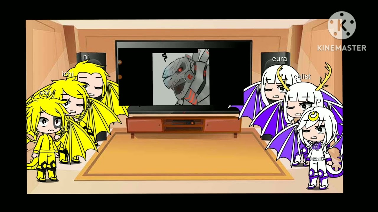 ghidorah & moonhidorah react to themselves