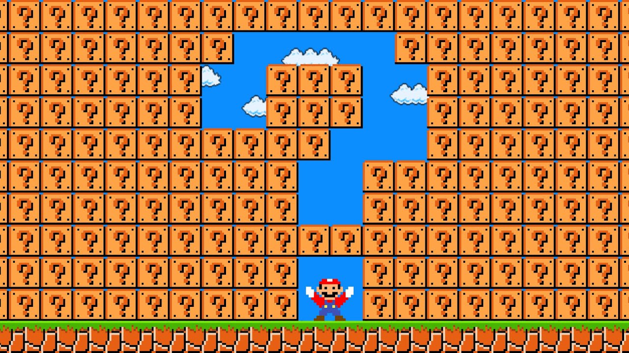 Super Mario Bros. but Mario have 1,000,000 Item Blocks (Part 5)