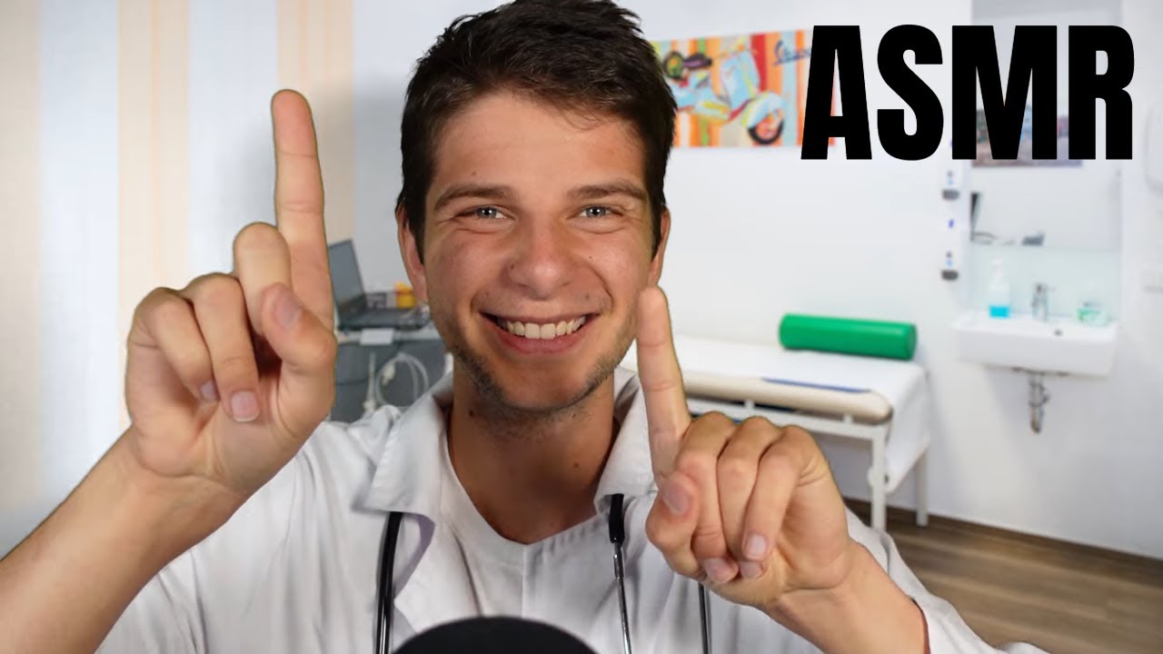 ASMR Cranial Nerve Exam [DE/GER]