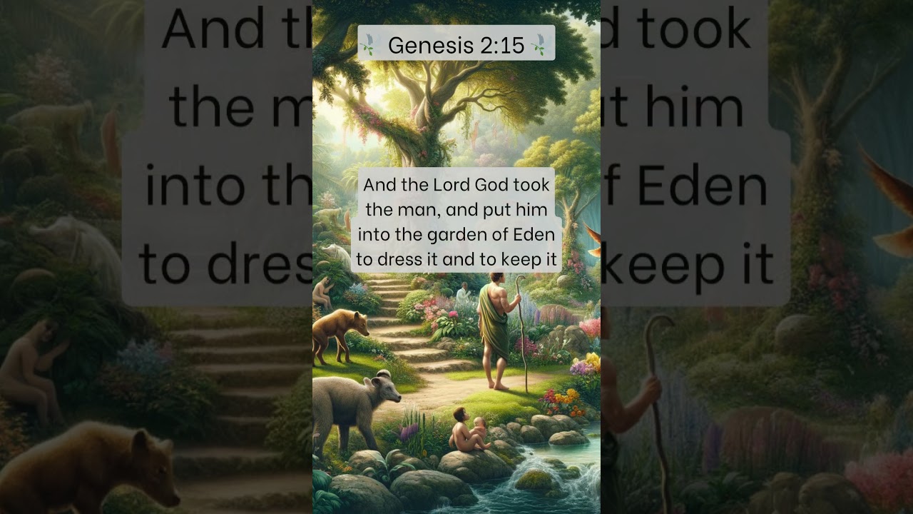🕊️ Genesis 2:15 🕊️