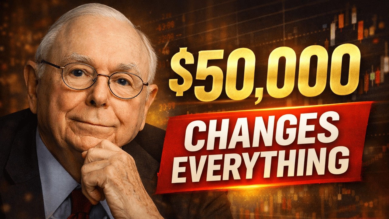 Чарли Мангер: Почему ваши первые 50 000 долларов важнее, чем 1 миллион долларов