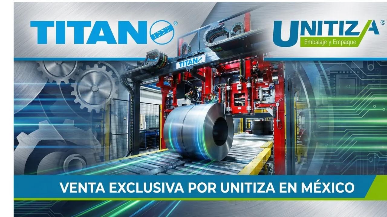 🚀 Descubre los Cabezales de Flejado Automático TITAN VS12 y VS32 | Potencia y Precisión Industrial