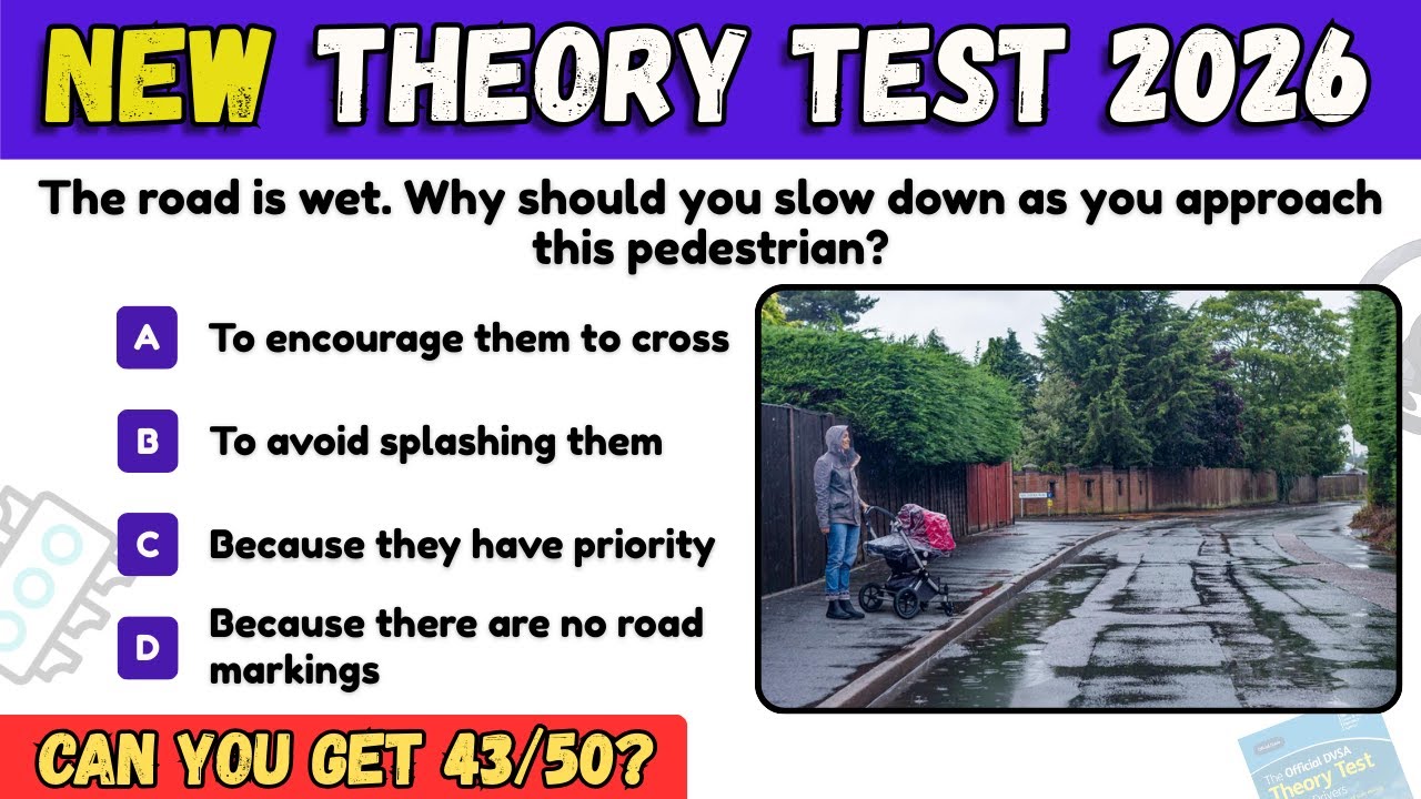 Theory Test 2026 UK | Full DVSA Mock Driving Theory Test | Pass First Time