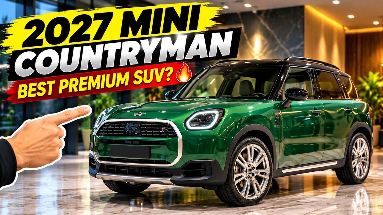 2027 Mini Countryman: Czy to najlepszy kompaktowy SUV klasy premium? 🔥
