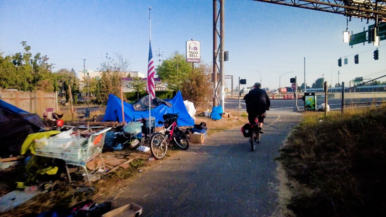 Riding the 205 Multi Use Path part 2 - North segment