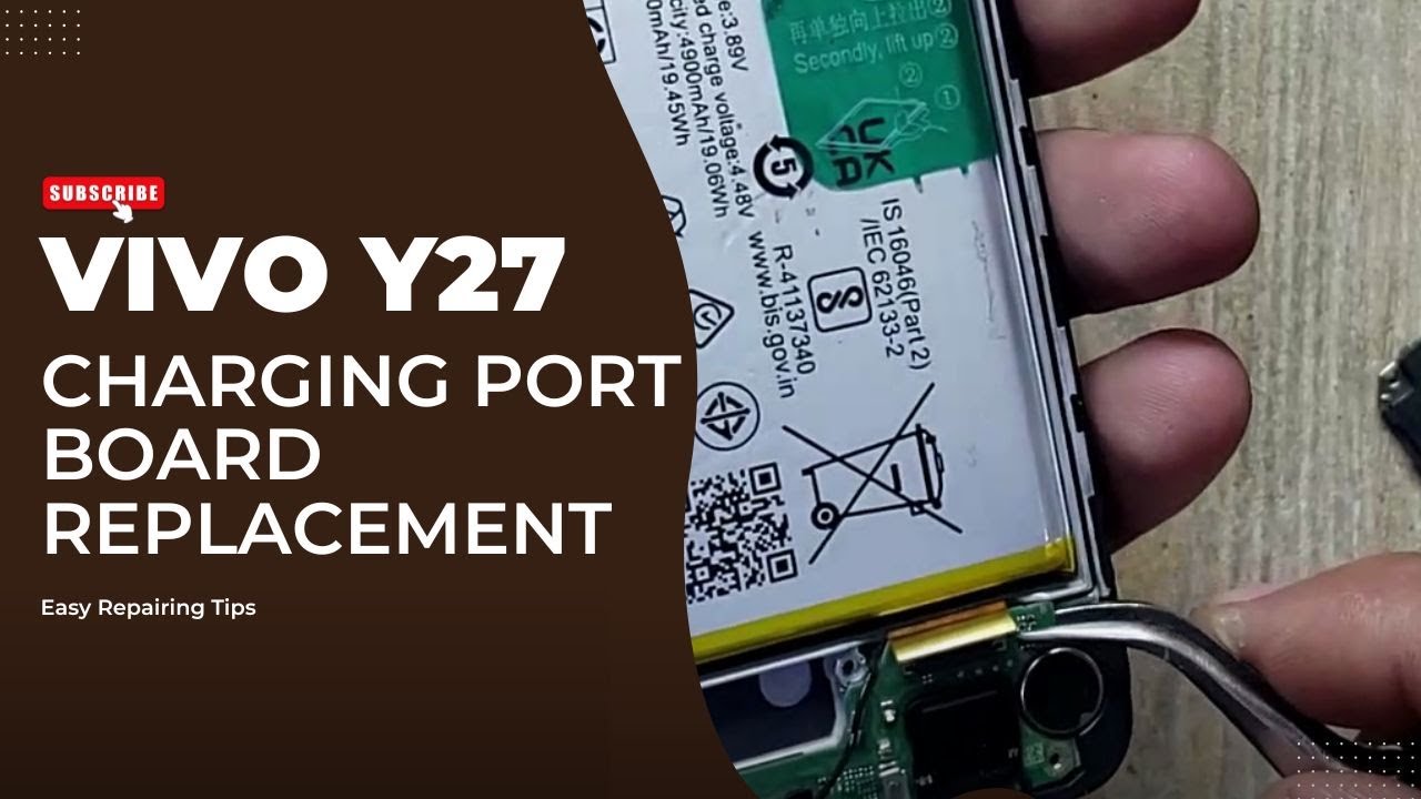 Vivo Y27 Charging Port Board Replacement
