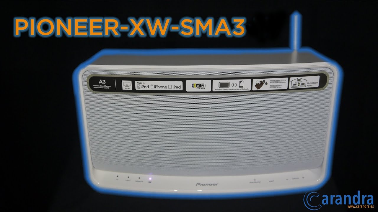 Pioneer XW-SMA3, análisis a fondo