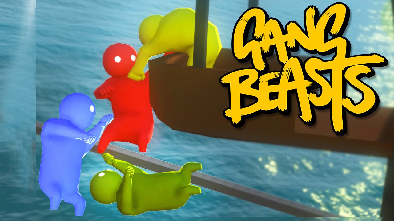 BATALHA NAS ALTURAS! - GANG BEASTS