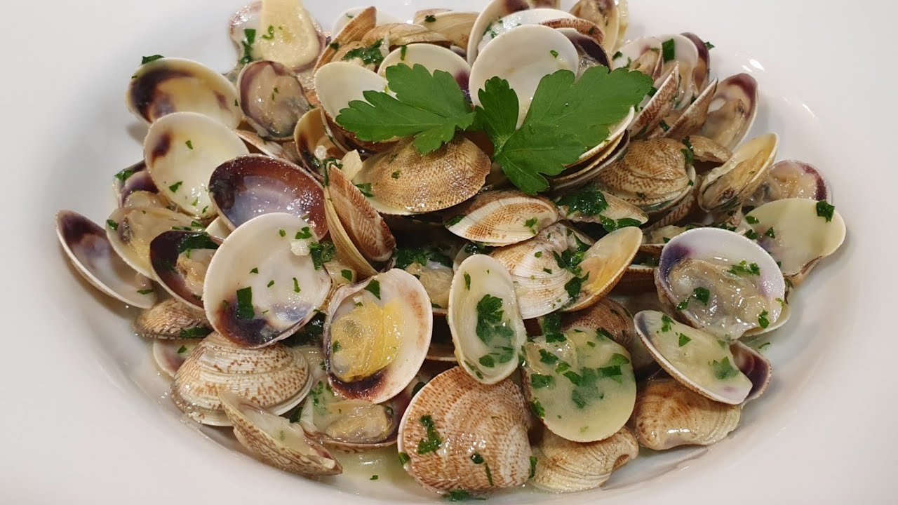 🦪CHIRLAS AL AJILLO🦪 UNA ELABORACIÓN FÁCIL Y DELICIOSA