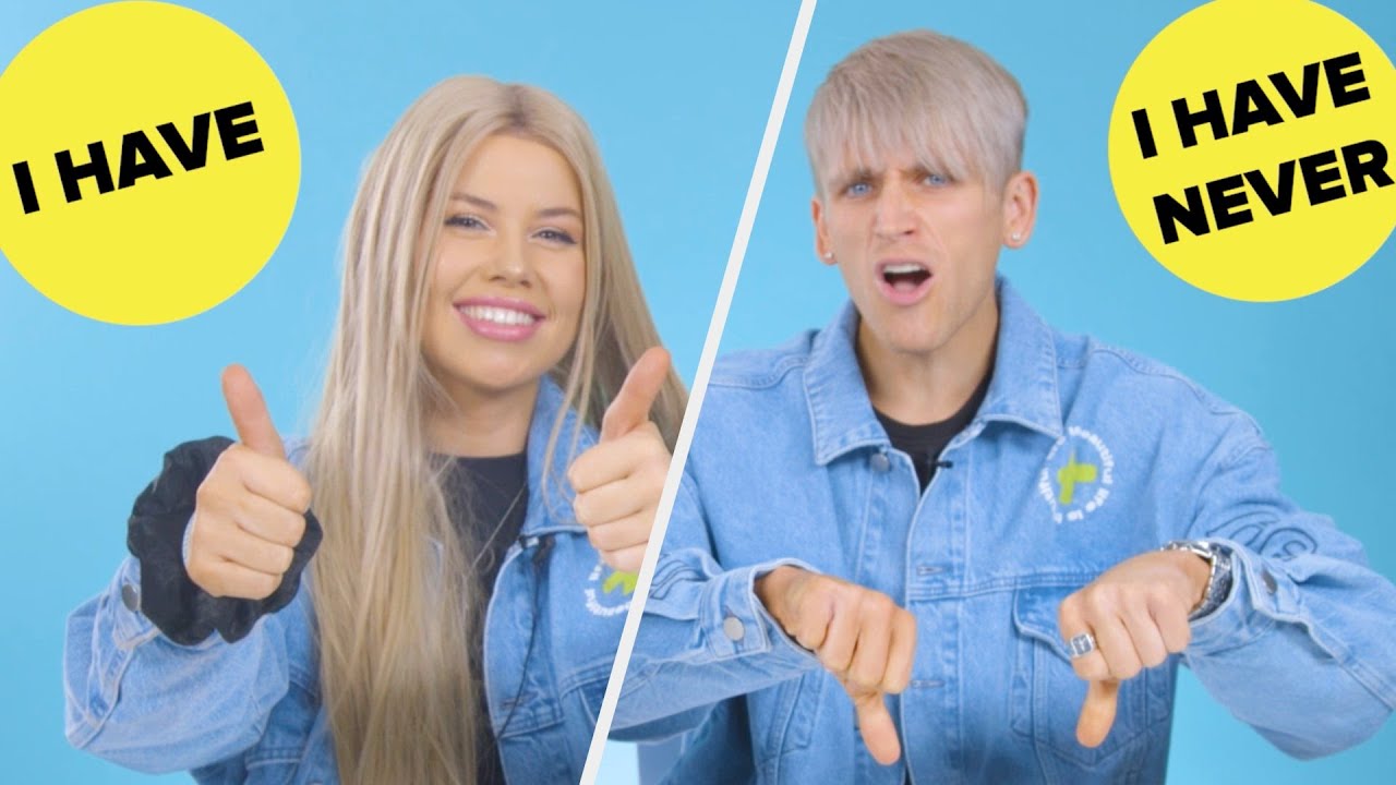 Tik Tok Stars Connor And Liana Play Never Have I Ever