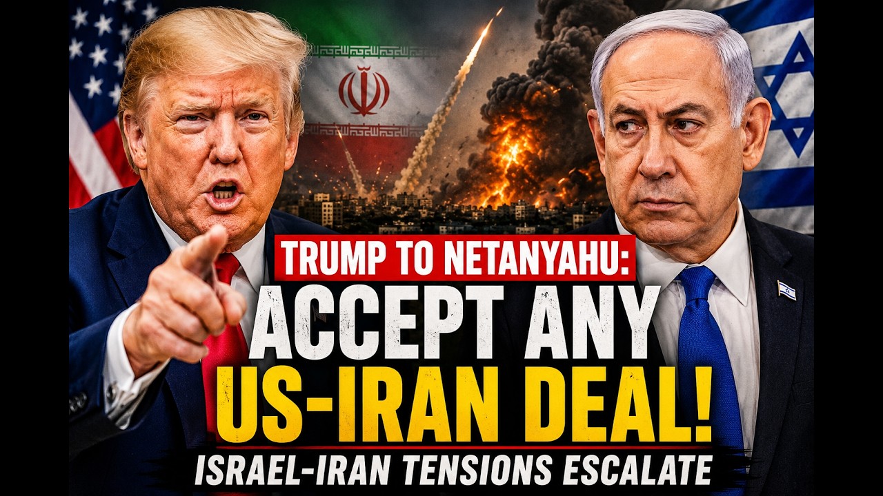 Trump to Netanyahu: Accept Any US-Iran Deal as Israel-Iran Tensions Escalate