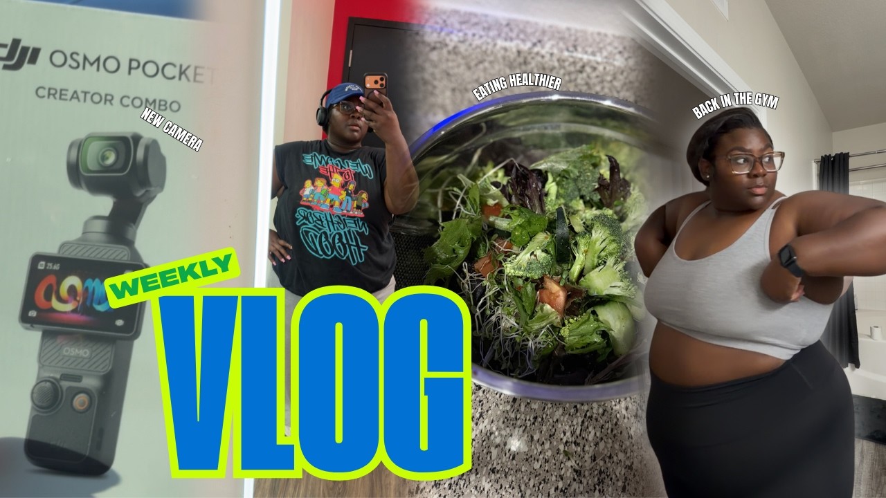 Living in Dallas | Vlog 01 | DJI Osmo Pocket 3, Gym Sessions, & Trust God