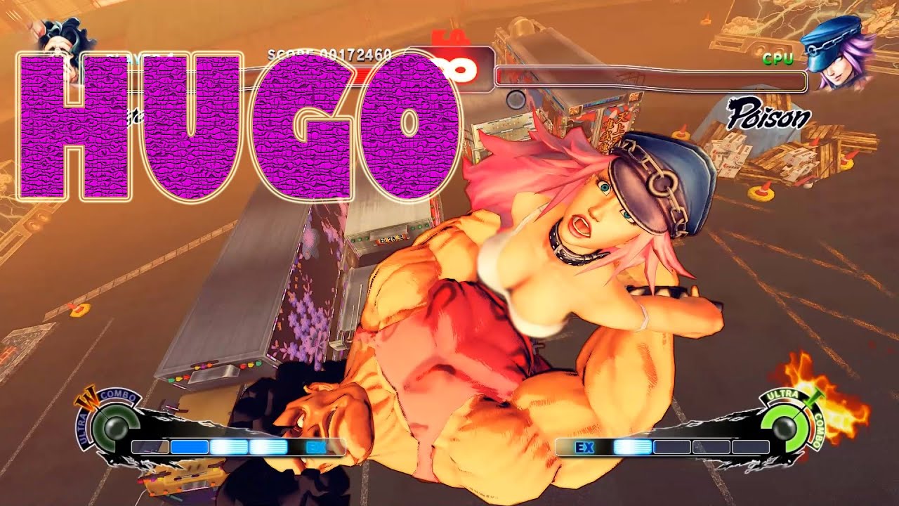 Hugo - All Victory Quotes ( ARCADE MODE ) / Ultra Street Fighter 4