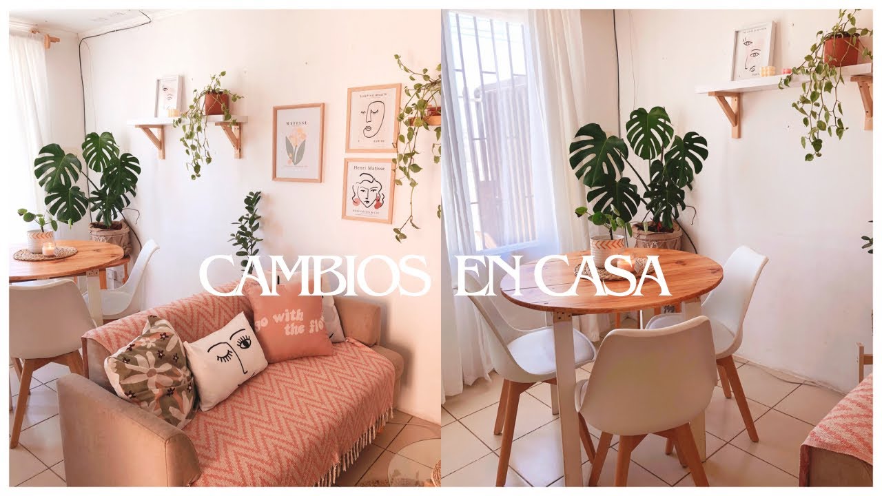 Home vlog🌷 CAMBIOS en casa REMODELAR MI COMEDOR•limpieza y decoración✨