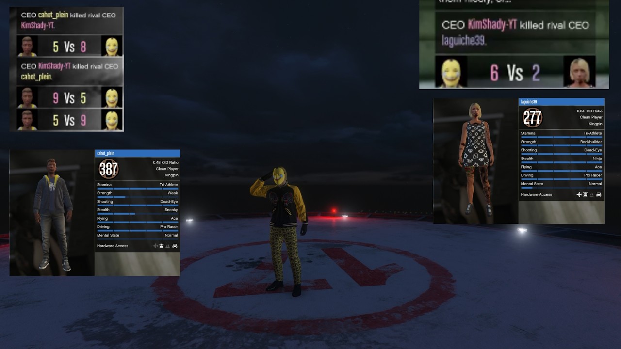 when you get feed up by beeing nice in gta online