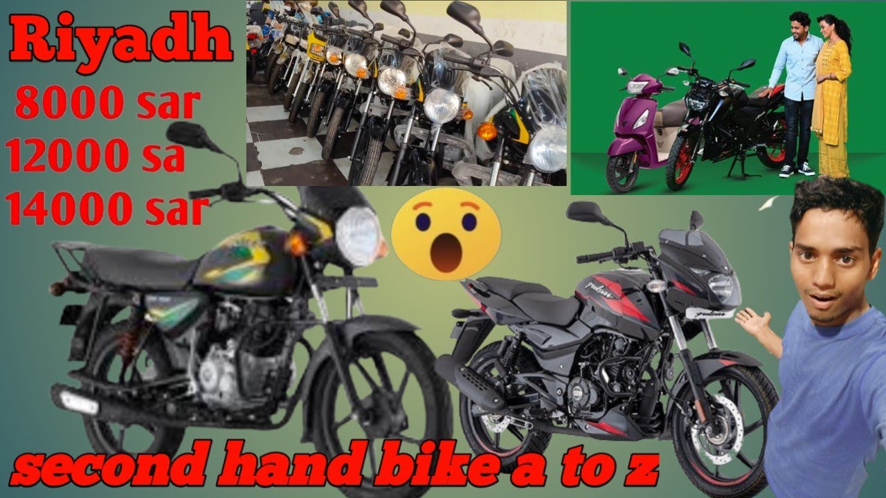 manpower harass second hand bike Saudi Arab Riyadh video bike Suzuki pulsar boxer a to z🏍️