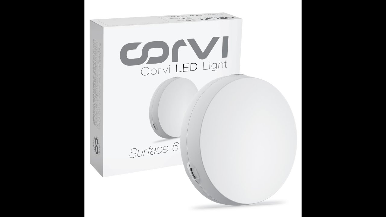 Corvi LED Surface 6 ( 360º & How To Install )