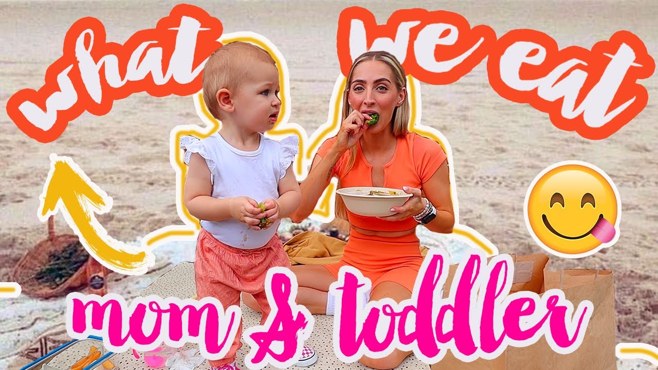 WHAT MY 1 YEAR OLD AND I EAT IN A DAY 👶🏼✨ HEALTHY & EASY