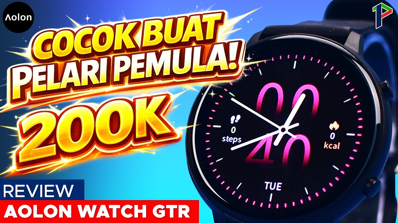AOLON Watch GTR - Smartwatch 200 Ribuan Ini Bisa Nelpon? | Review Indonesia