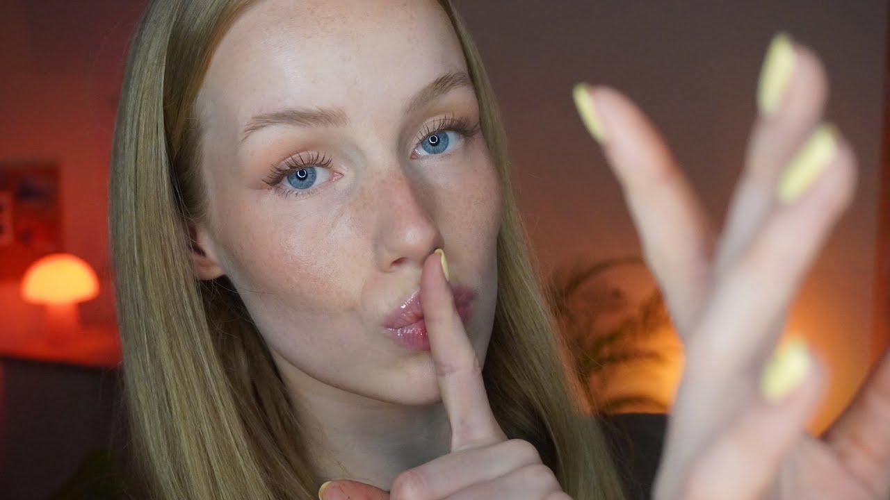 ASMR Meditation for relaxation & better sleep (german)