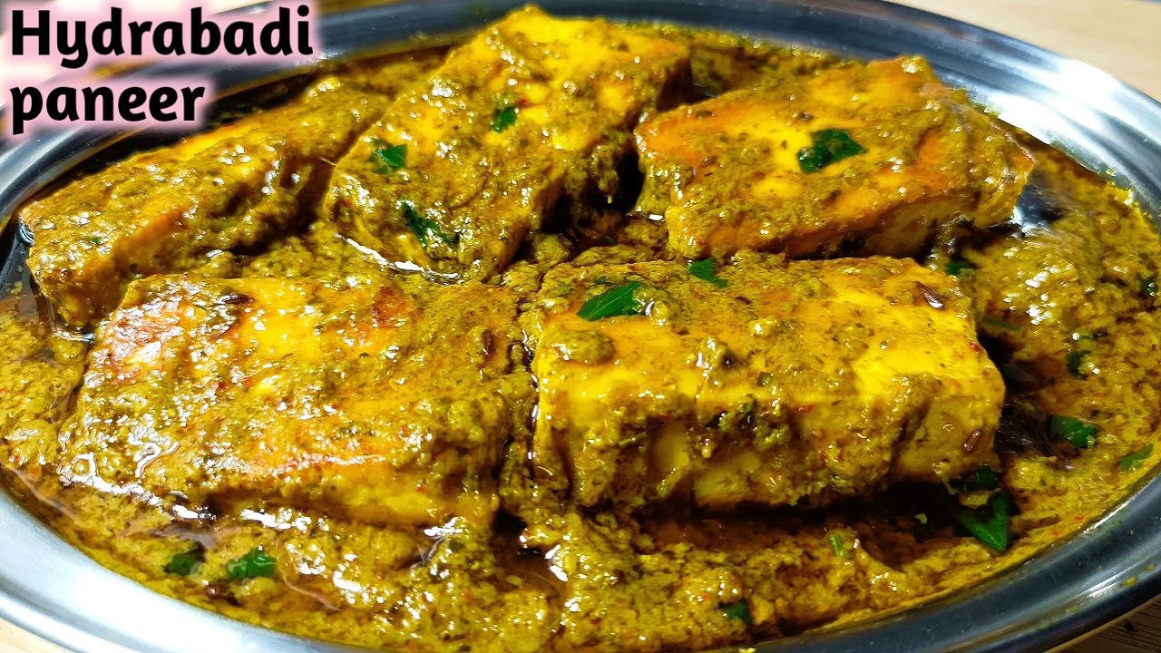 हैदराबादी पनीर मसाला बनाने का आसान तरीका।।hydrabadi paneer recipe।।Haidrabadi Paneer ki sabji।।