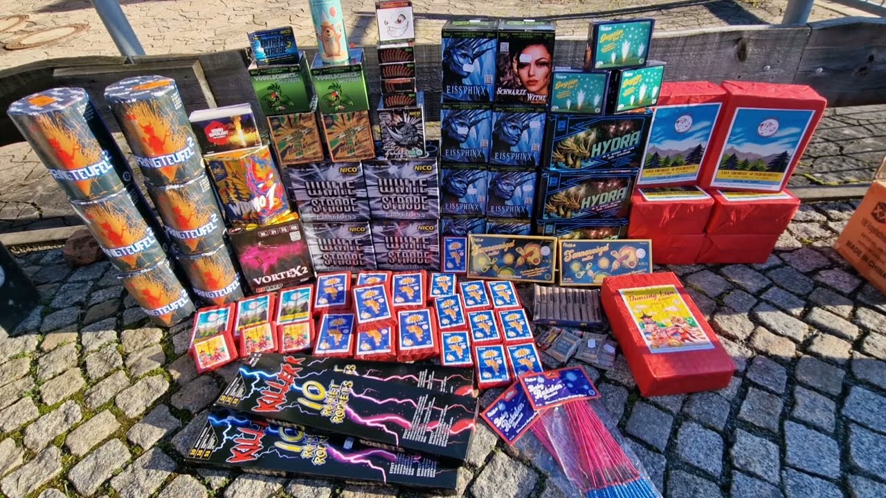 1150€ Feuerwerkland Silvester Bestellung 2024/2025 Unboxing | Iced Pyrolife
