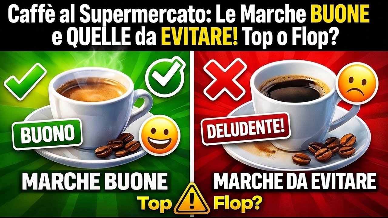 Caff&egrave;: Come Scegliere il Migliore + Classifica 2025-2026.  Le Marche da Evitare e Quelle Consigliate