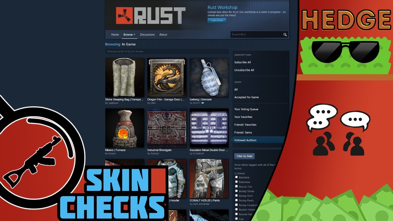 Rust Workshop Skin Checks (December 26 2023)