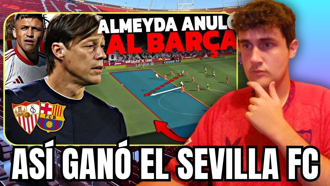 ASÍ le GANÓ el SEVILLA FC por GOLEADA al BARÇA en el SÁNCHEZ PIZJUÁN (Reacción)