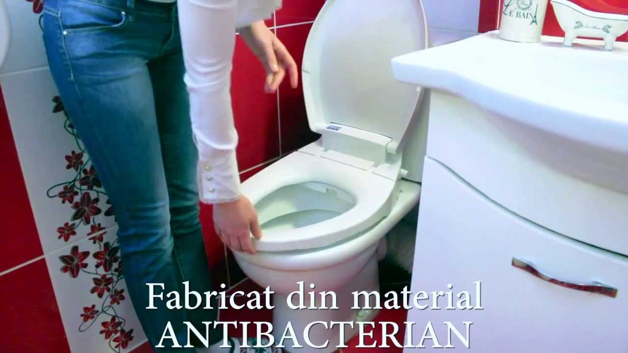 Capac WC cu functie bideu de la meco