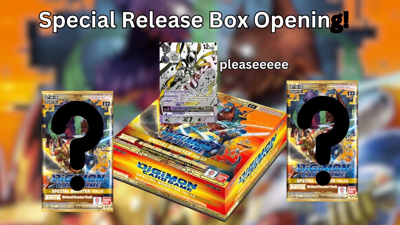Special Release Box Opening!