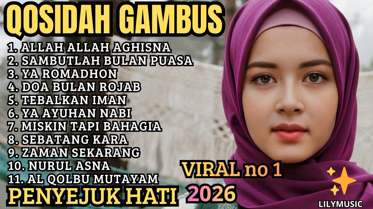 QOSIDAH GAMBUS ‼️ VIRALL PENYEJUK HATI BIKIN ADEM / SAMBUT BULAN PUASA MARHABAN YA RAMADHAN 