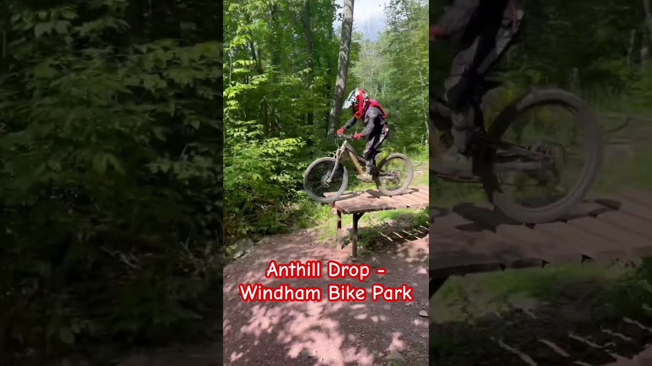 Mini MTB Shredder: Watch a 9-Year-Old Tackle the Anthill Drop at Windham Bike Park #kidswhoshred