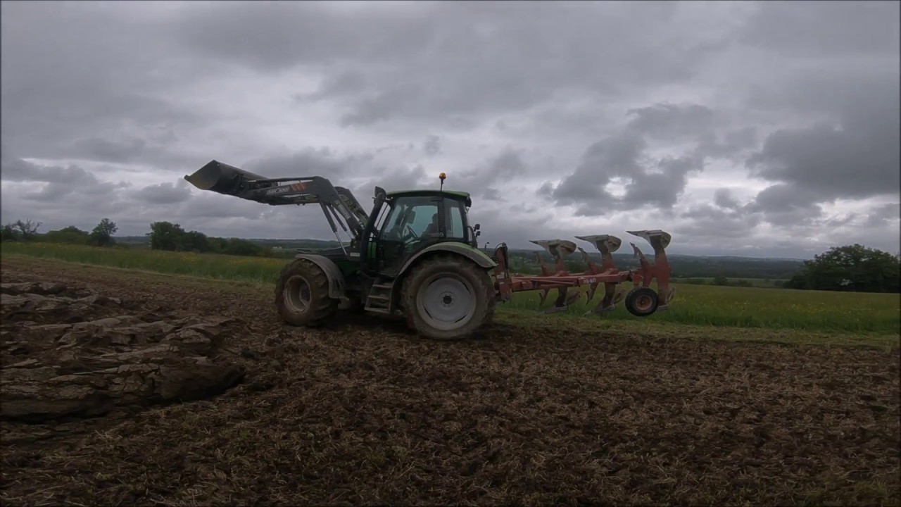Laboure pour preparation du maïs [ GOPRO Hero 6 ] et Parot bebop 2