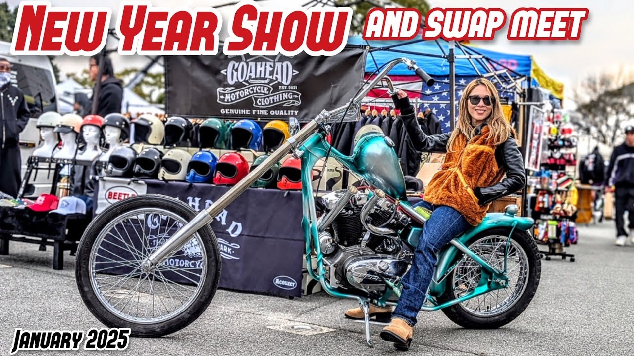 【New Year Show & Swap Meet 2025】アメリカンカルチャーはここに有る！男のロマン🔥【harley-davidson】【ハーレー】【ヴィンテージハーレー】【アメ車】