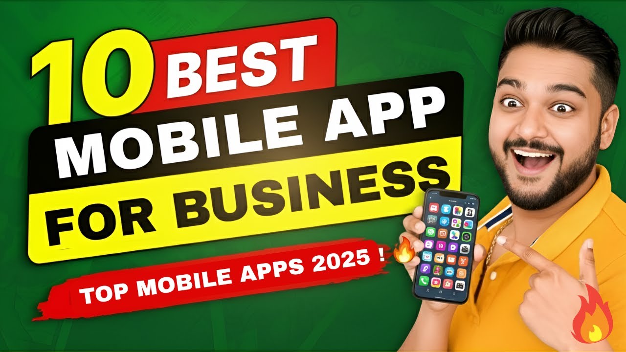 10 Best Mobile Apps for Business | Top Business Apps 2025 | Social Seller Academy