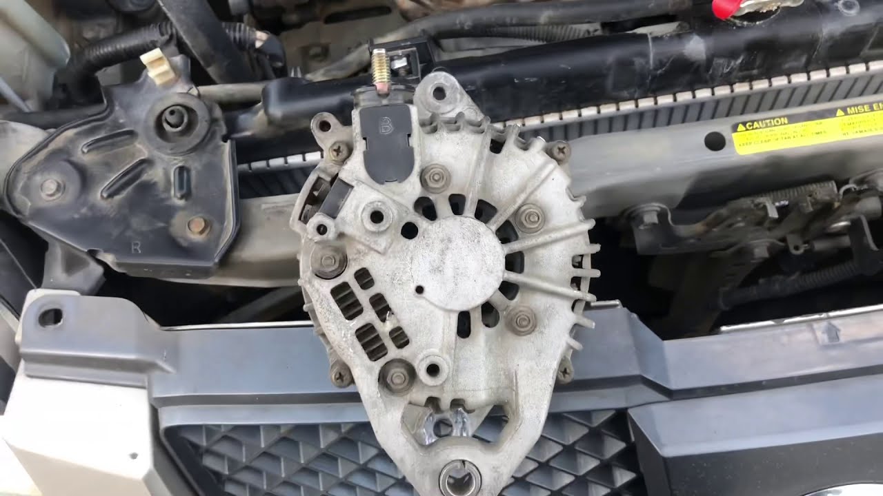 2006 Nissan Sentra 1.8L Cambio de Alternador