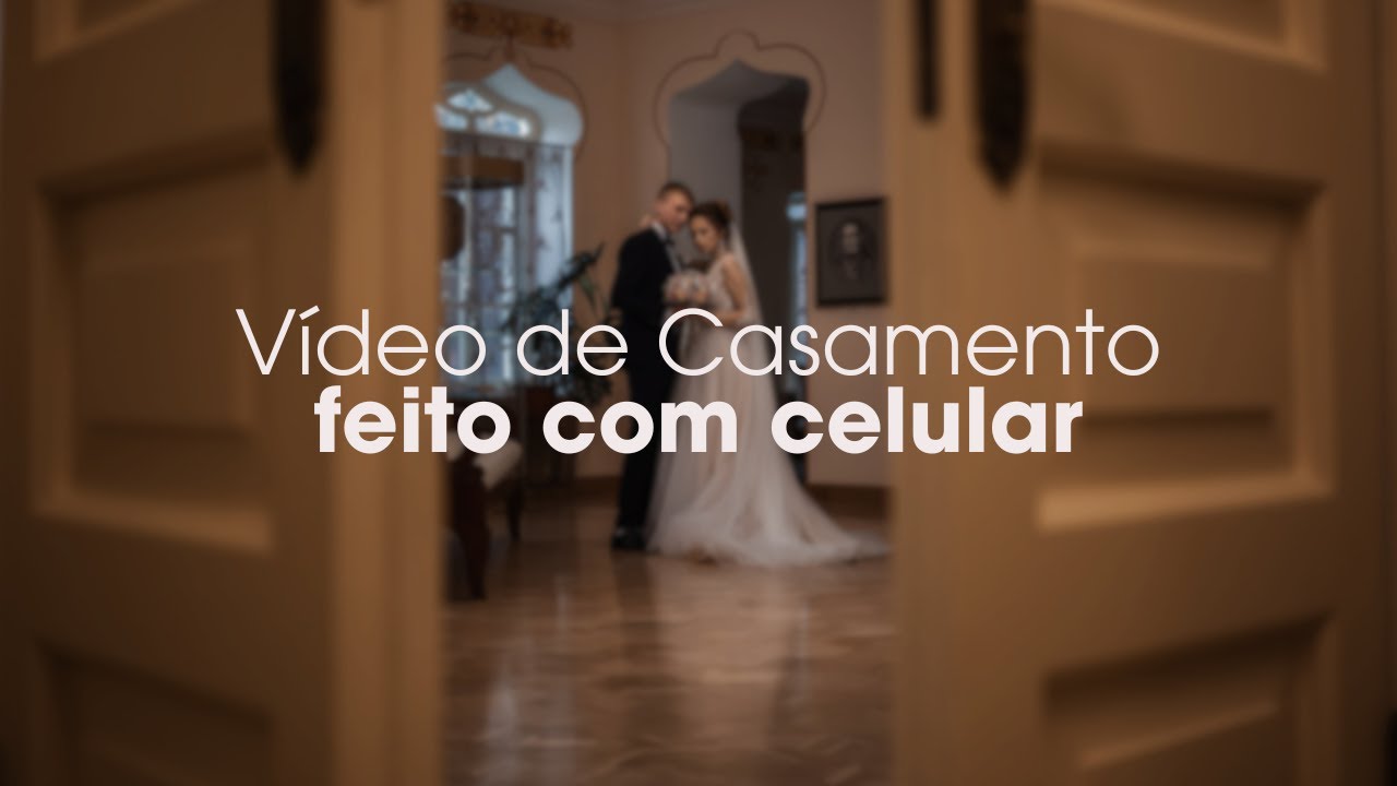 GRAVAMOS UM CASAMENTO COM O CELULAR E OLHA NO QUE DEU!
