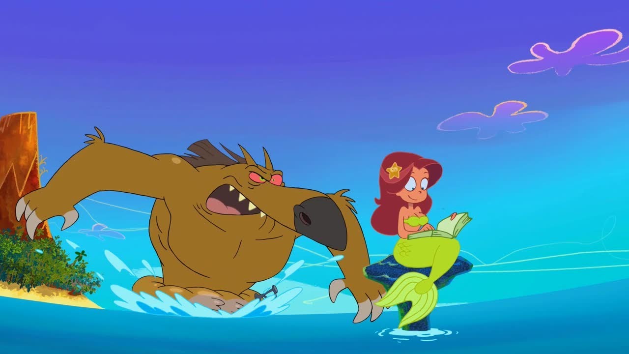 THE MERMAID AND THE WEREHYENA 😨 Zig & Sharko Compilation in HD