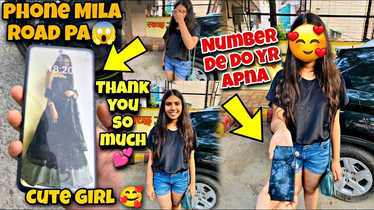 Helped A Cute Girl Between She Lost Her Phone 💔|| She Ask My Number 😍