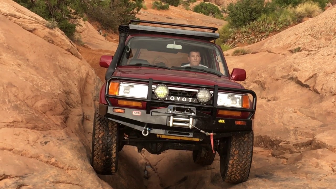 FZJ80 Land Cruisers in their natural habitat...