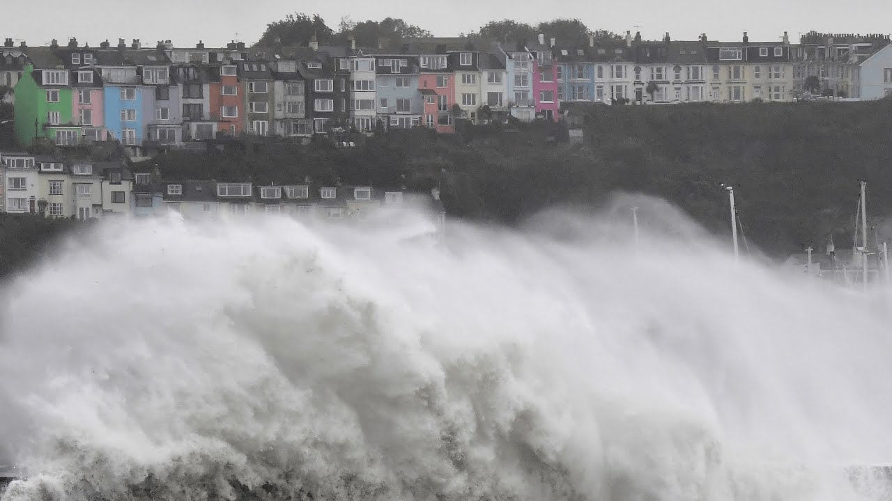 Power cuts and disruption as Storm Alex lashes Britain