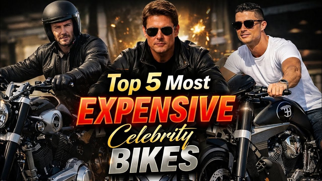 Top 5 Most Expensive Bikes Owned by Celebrities | #1 Will Blow Your Mind 🤯🏍️