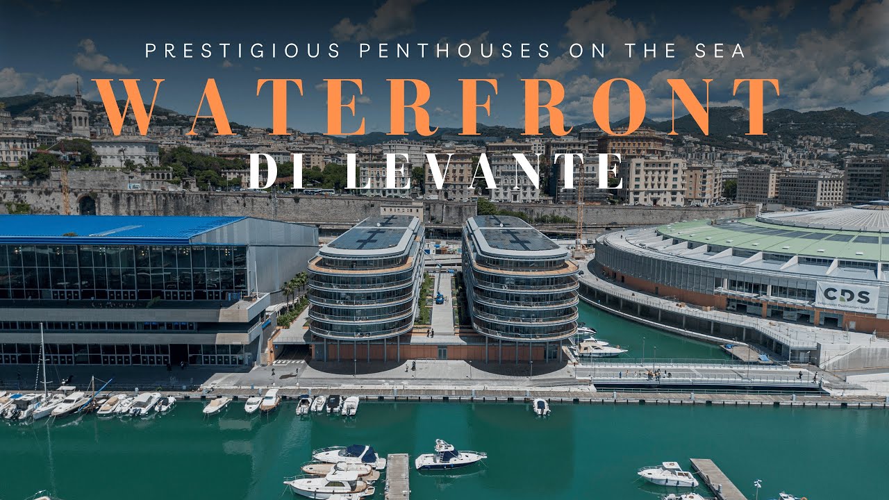 WATERFRONT DI LEVANTE È UN PROGETTO FIRMATO RENZO PIANO